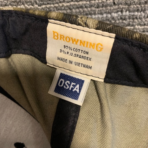 Browning Camp Hat with Pink Trim - Picture 3 of 3